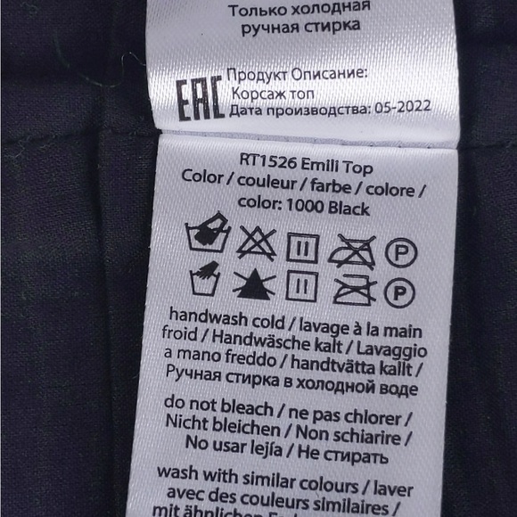 👯‍♀️Host Pick⚡️Rotate (BirgerChristensen) 🇩🇰Emili StraplessTop-w/ flaw - Picture 11 of 12